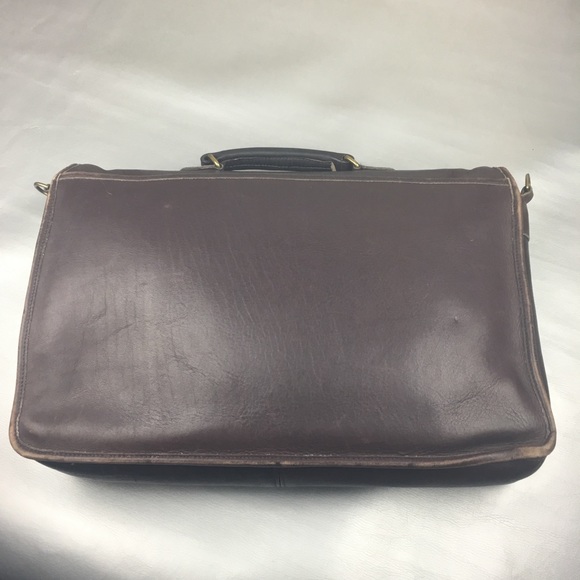 Vintage Coach Morgan briefcase in Mahogany - Picture 4 of 9
